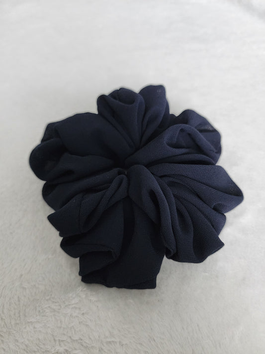 MIDNIGHT CHIFFON SCRUNCHIE