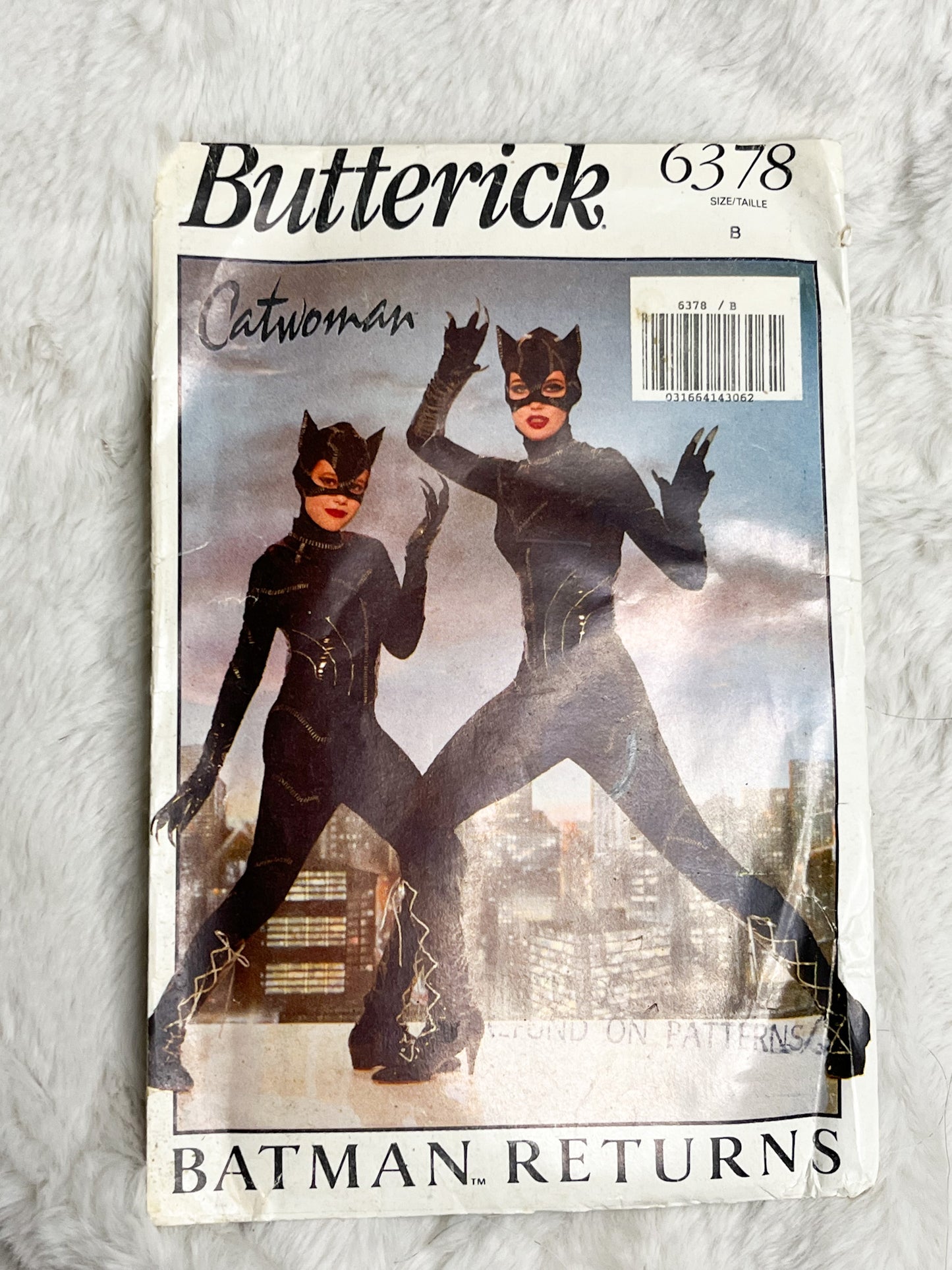 Pattern - Women's - Catwoman Costume